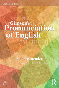Cover image: Gimson's Pronunciation of English 8th edition 9780415721745