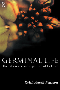 Cover image: Germinal Life 1st edition 9780415183512