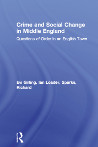 Imagen de portada: Crime and Social Change in Middle England 1st edition 9780415183369