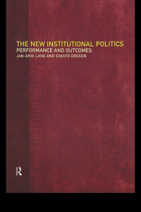 Imagen de portada: The New Institutional Politics 1st edition 9780415183215