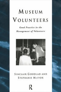 Imagen de portada: Museum Volunteers 1st edition 9780415510479