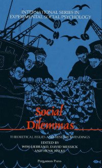 Imagen de portada: Social Dilemmas 1st edition 9780415861816