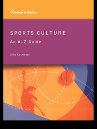 Cover image: Sports Culture 1st edition 9780415285551