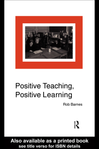 表紙画像: Positive Teaching, Positive Learning 1st edition 9780415181396