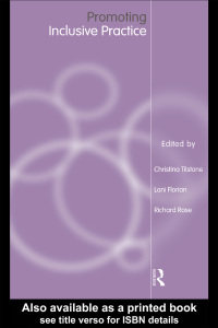 Immagine di copertina: Promoting Inclusive Practice 1st edition 9781138148574