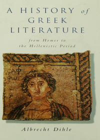 Cover image: History of Greek Literature 1st edition 9780415086202