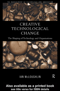 Cover image: Creative Technological Change 1st edition 9780415180009