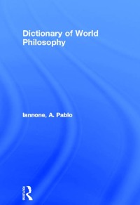 Cover image: Dictionary of World Philosophy 1st edition 9780415179959