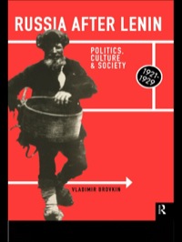 Cover image: Russia After Lenin 1st edition 9780415179928