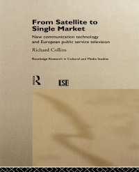 Imagen de portada: From Satellite to Single Market 1st edition 9780415179706
