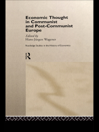 Cover image: Economic Thought in Communist and Post-Communist Europe 1st edition 9780415179423