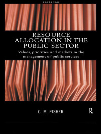 Cover image: Resource Allocation in the Public Sector 1st edition 9780415178730