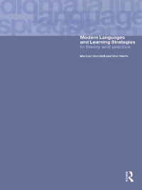 Cover image: Modern Languages and Learning Strategies 1st edition 9780415178686