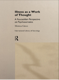 Imagen de portada: Illness as a Work of Thought 1st edition 9780415178495