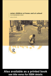 صورة الغلاف: Asian Children at Home and at School 1st edition 9780415174992