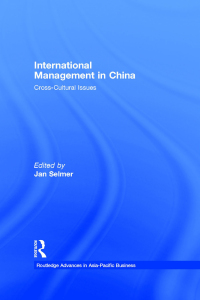 Cover image: International Management in China 1st edition 9780415174602