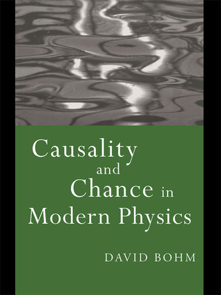 Imagen de portada: Causality and Chance in Modern Physics 2nd edition 9781138151550