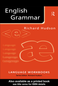 Imagen de portada: English Grammar 1st edition 9781138135130