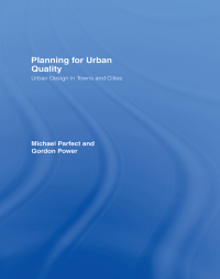 Omslagafbeelding: Planning for Urban Quality 1st edition 9780415159678