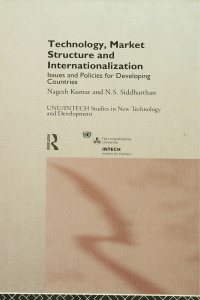 Imagen de portada: Technology, Market Structure and Internationalization 1st edition 9780415169257