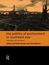 Imagen de portada: The Politics of Environment in Southeast Asia 1st edition 9780415172998