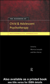 Imagen de portada: The Handbook of Child and Adolescent Psychotherapy 1st edition 9780415172585