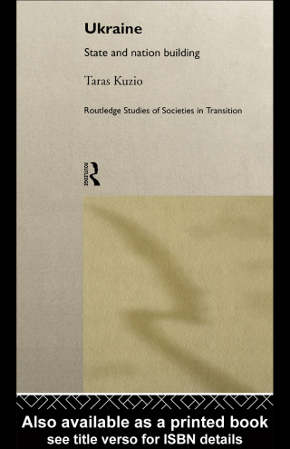 Cover image: Ukraine 1st edition 9781138986350