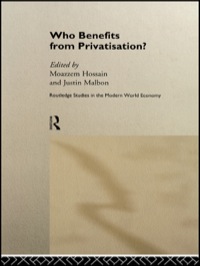 表紙画像: Who Benefits from Privatisation? 1st edition 9780415171892