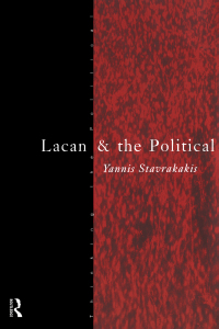 Imagen de portada: Lacan and the Political 1st edition 9780415171861