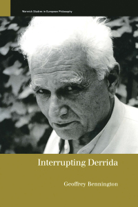 Cover image: Interrupting Derrida 1st edition 9780415224260