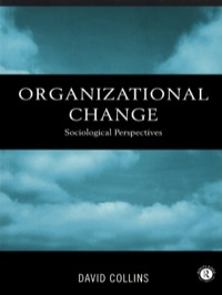 Cover image: Organisational Change 1st edition 9780415171564