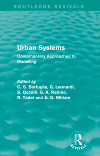 Cover image: Urban Systems (Routledge Revivals) 1st edition 9780415714600