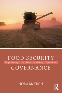 表紙画像: Food Security Governance 1st edition 9780415529099