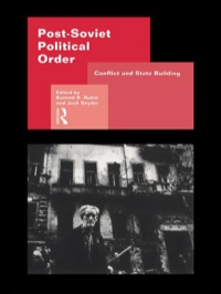 Immagine di copertina: Post-Soviet Political Order 1st edition 9780415170697