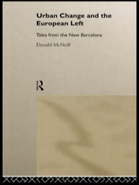 Imagen de portada: Urban Change and the European Left 1st edition 9780415170628
