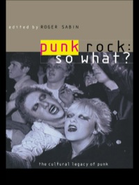 Cover image: Punk Rock: So What? 1st edition 9780415170291