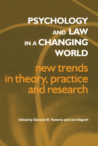Cover image: Psychology and Law in a Changing World 1st edition 9780415653985