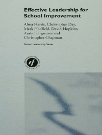 Imagen de portada: Effective Leadership for School Improvement 1st edition 9780415300469