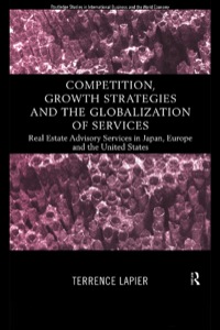صورة الغلاف: Competition, Growth Strategies and the Globalization of Services 1st edition 9780415169240