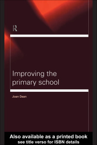 Cover image: Improving the Primary School 1st edition 9781138418578