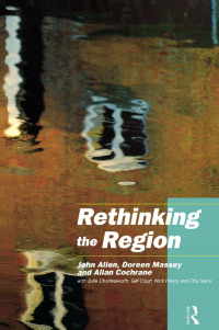 Cover image: Rethinking the Region 1st edition 9780415168212