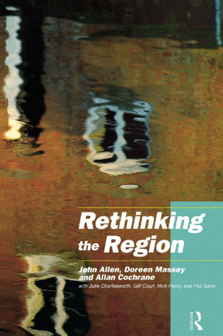 Cover image: Rethinking the Region 1st edition 9780415168212