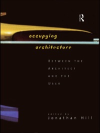 Imagen de portada: Occupying Architecture 1st edition 9780415168168