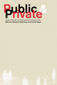Cover image: Public and Private 1st edition 9780415166843