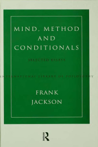 Omslagafbeelding: Mind, Method and Conditionals 1st edition 9780415757195