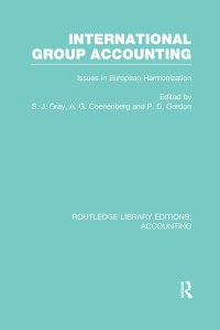 Omslagafbeelding: International Group Accounting (RLE Accounting) 1st edition 9781138973039