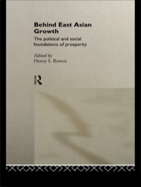 表紙画像: Behind East Asian Growth 1st edition 9780415165198