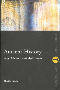 Cover image: Ancient History: Key Themes and Approaches 1st edition 9780415165099
