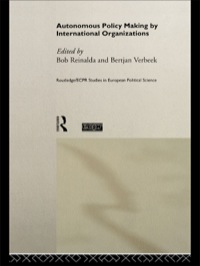 表紙画像: Autonomous Policy Making By International Organisations 1st edition 9780415164863