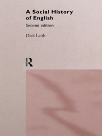 Immagine di copertina: A Social History of English 2nd edition 9780415164566